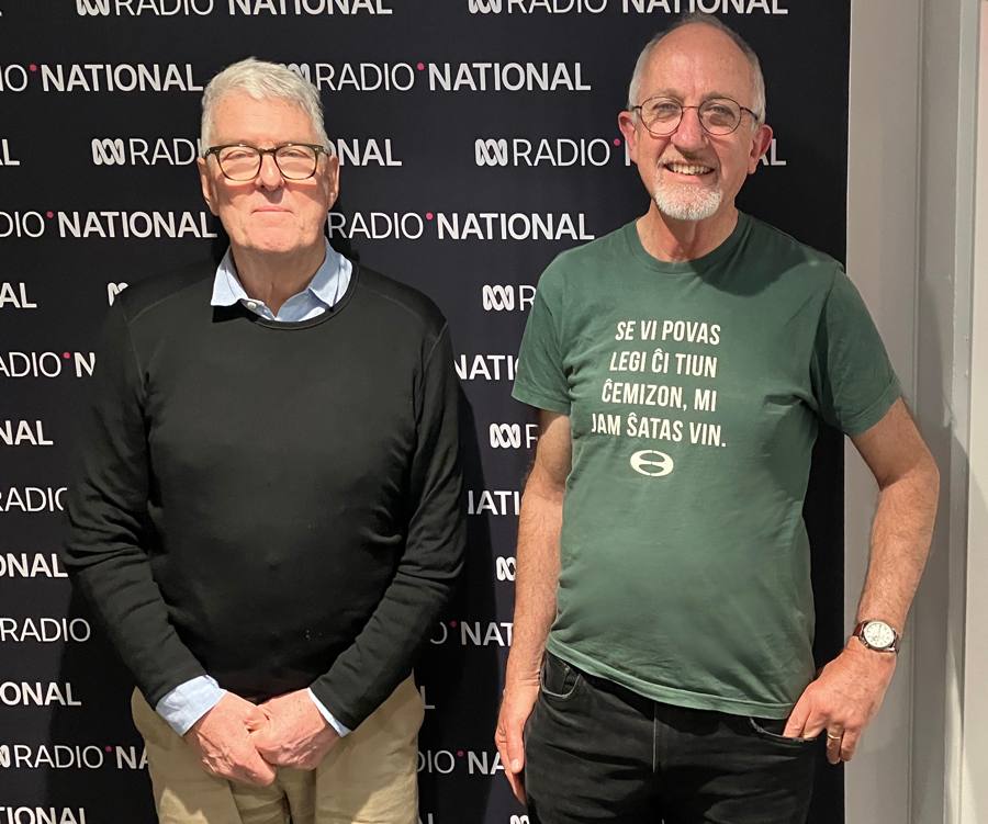 David Marr kaj Jonathan Cooper ĉe la studioj de ABC (Aŭstralia Elsenda Kompanio), Ultimo